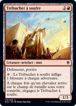 Trébuchet à soufre - Le trône d'Eldraine