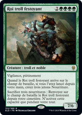 Roi troll festoyant - Le trône d'Eldraine