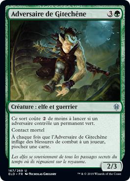 Adversaire de Gitechêne - Le trône d'Eldraine