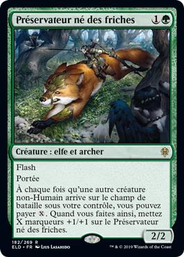 Préservateur né des friches - Le trône d'Eldraine