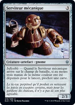 Serviteur mécanique - Le trône d'Eldraine