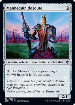 Mannequin de joute - Le trône d'Eldraine