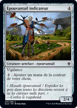 Épouvantail indicateur - Le trône d'Eldraine