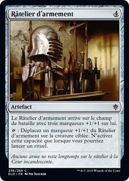 Râtelier d'armement - Le trône d'Eldraine