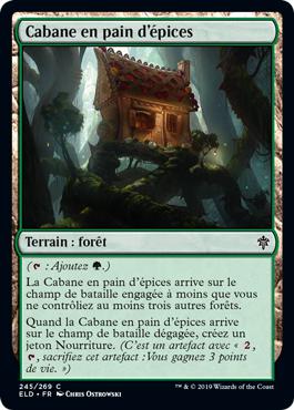 Cabane en pain d'épices - Le trône d'Eldraine