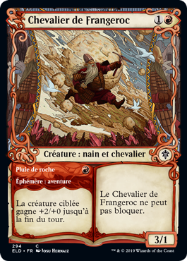 Chevalier de Frangeroc - Le trône d'Eldraine