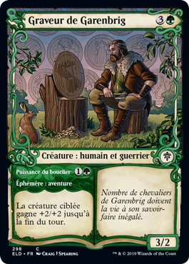 Graveur de Garenbrig - Le trône d'Eldraine