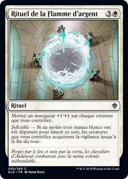 Rituel de la Flamme d'argent - Le trône d'Eldraine