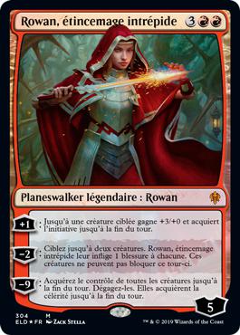 Rowan, étincemage intrépide - Le trône d'Eldraine