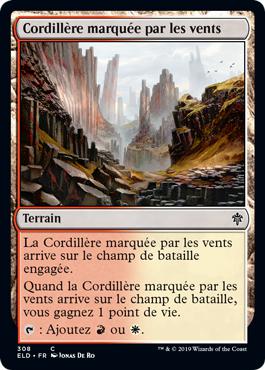 Cordillère marquée par les vents - Le trône d'Eldraine