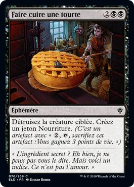 Faire cuire une tourte - Le trône d'Eldraine