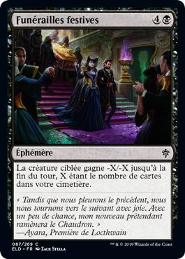 Funérailles festives - Le trône d'Eldraine