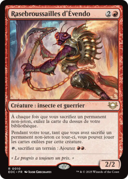 Rasebroussailles d'Évendo - Aux portes des Eternités Commander