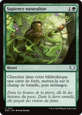 Sapience naturaliste - Aux portes des Eternités Commander