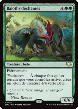 Baloths déchaînés - Aux portes des Eternités Commander