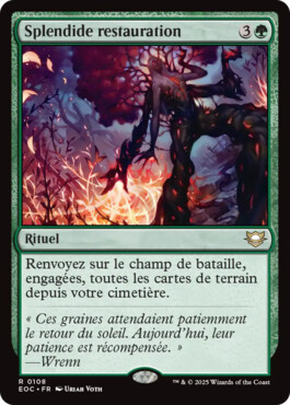 Splendide restauration - Aux portes des Eternités Commander