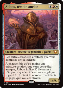Alibou, témoin ancien - Aux portes des Eternités Commander