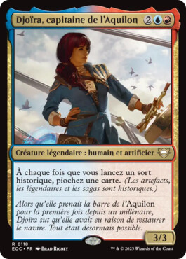 Djoïra, capitaine de l'Aquilon - Aux portes des Eternités Commander