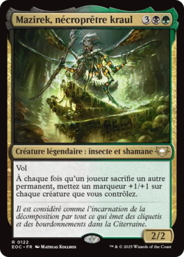 Mazirek, nécroprêtre kraul - Aux portes des Eternités Commander