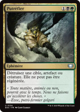 Putréfier - Aux portes des Eternités Commander