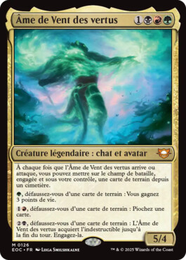 Âme de Vent des vertus - Aux portes des Eternités Commander