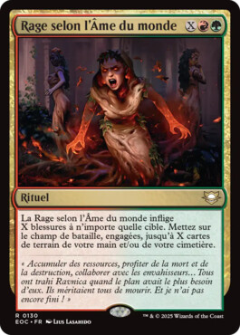 Rage selon l'Âme du monde - Aux portes des Eternités Commander