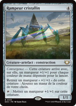 Rampeur cristallin - Aux portes des Eternités Commander