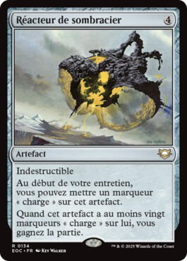 Réacteur de sombracier - Aux portes des Eternités Commander