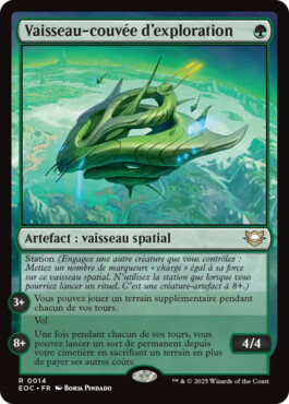 Vaisseau-couvée d'exploration - Aux portes des Eternités Commander