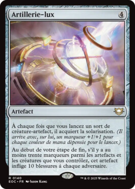 Artillerie-lux - Aux portes des Eternités Commander