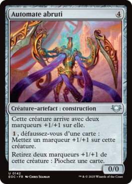 Automate abruti - Aux portes des Eternités Commander