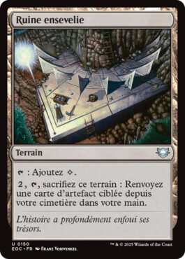 Ruine ensevelie - Aux portes des Eternités Commander