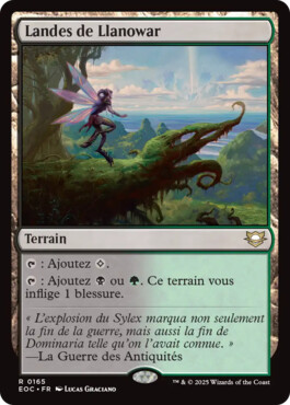 Landes de Llanowar - Aux portes des Eternités Commander
