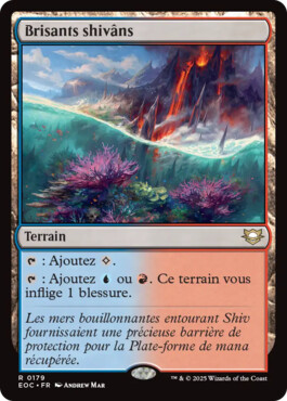 Brisants shivâns - Aux portes des Eternités Commander