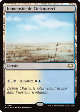Immensité de Cielcouvert - Aux portes des Eternités Commander