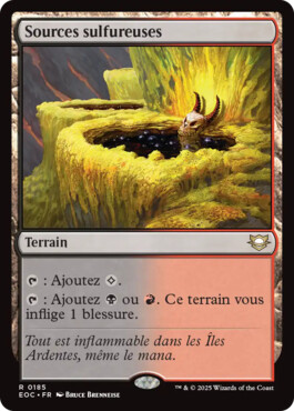 Sources sulfureuses - Aux portes des Eternités Commander