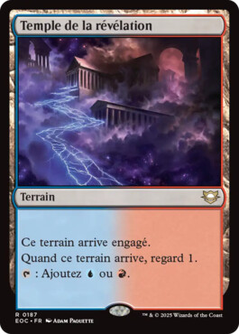 Temple de la révélation - Aux portes des Eternités Commander