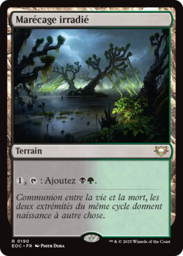 Marécage irradié - Aux portes des Eternités Commander