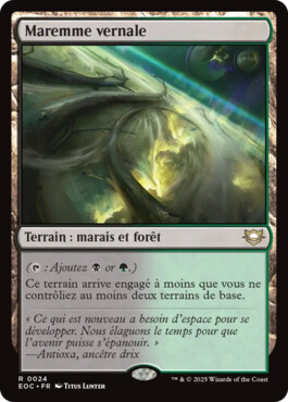 Maremme vernale - Aux portes des Eternités Commander