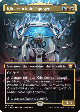 Kilo, esprit de l'apogée - Aux portes des Eternités Commander