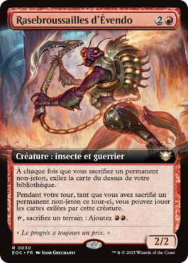 Rasebroussailles d'Évendo - Aux portes des Eternités Commander