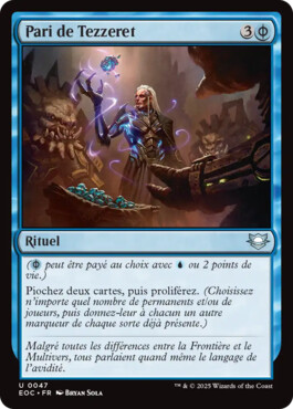 Pari de Tezzeret - Aux portes des Eternités Commander