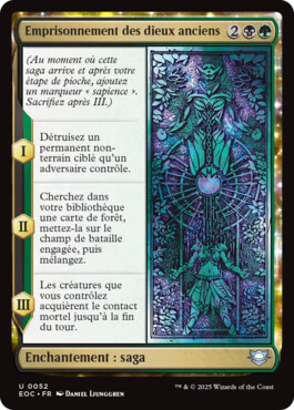 Emprisonnement des dieux anciens - Aux portes des Eternités Commander