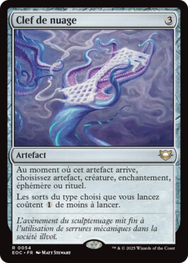 Clef de nuage - Aux portes des Eternités Commander