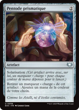 Pentode prismatique - Aux portes des Eternités Commander