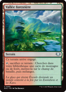 Vallée rocheuse - Aux portes des Eternités Commander