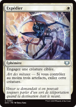 Expédier - Aux portes des Eternités Commander