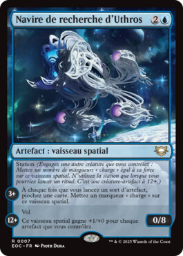 Navire de recherche d'Uthros - Aux portes des Eternités Commander