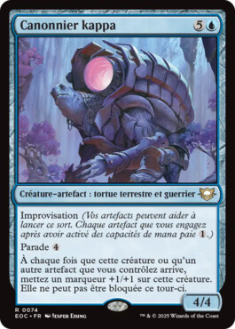 Canonnier kappa - Aux portes des Eternités Commander