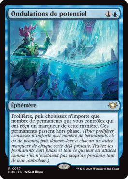 Ondulations de potentiel - Aux portes des Eternités Commander